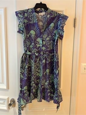 Sheridan French Miller Dress in Whimsical Island Eve Size Small